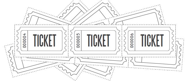 <strong>Event Ticket Template</strong> Word PDF File Free Download Blank event ticket template