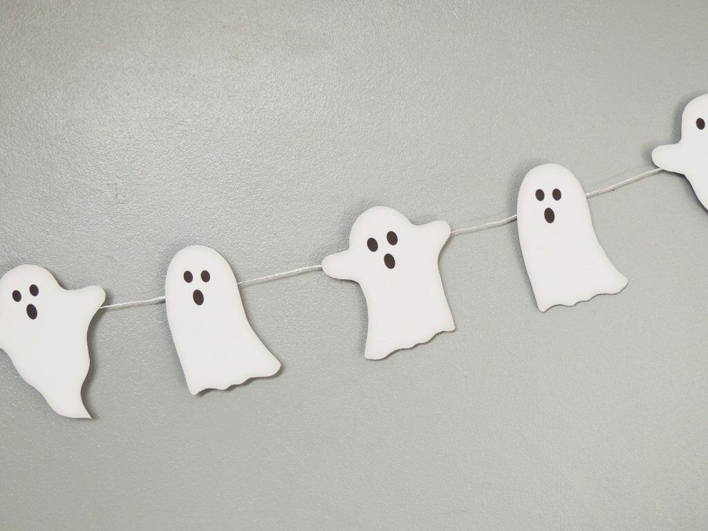 Printable Halloween Ghost Bunting