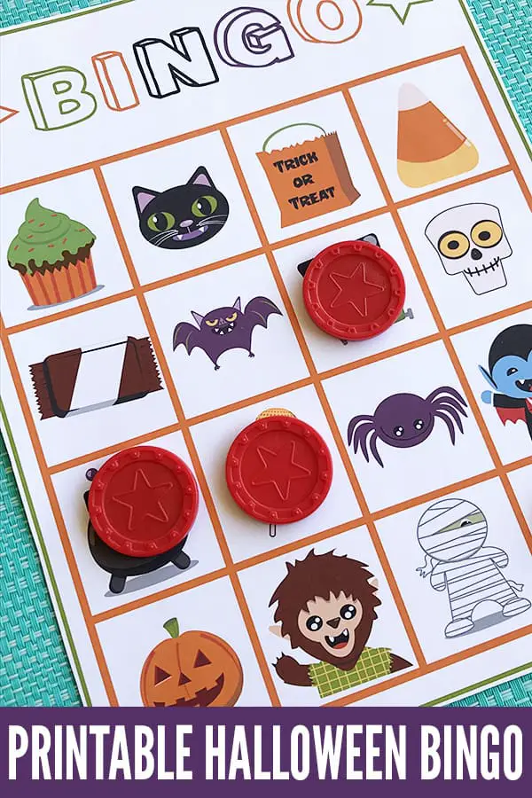 Halloween Printable Bingo Game
